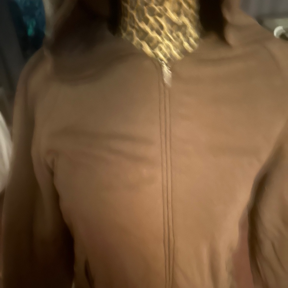 Philosophy Brown Zip Up Jacket - Picture 7 of 14